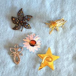 5 Fabulous Vintage Pins